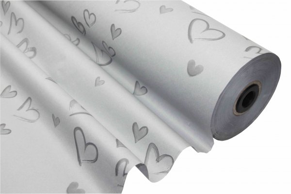 Blumenpapier de Lux Herzen 75 cm 9 kg