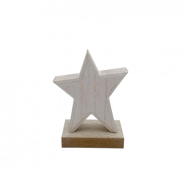 Stern auf Fuß 10 cm