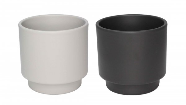 Übertopf Glatt Ø 8 cm VE 12 St