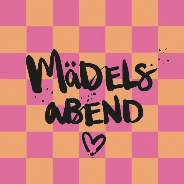 Serviette Mädelsabend 33 cm VE 20 St