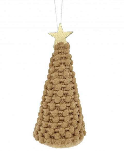 Tannenbaum mit Stern &amp; Aufhängung 10 cm VE 8 St