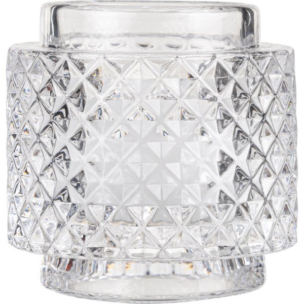 Glas mit Wachs Retro Ø 7,2 cm