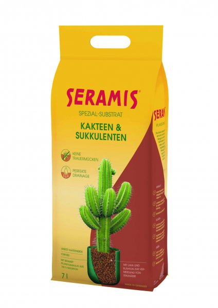 SERAMIS® Spezial-Substrat für Kakteen &amp; Sukkulenten 7 L