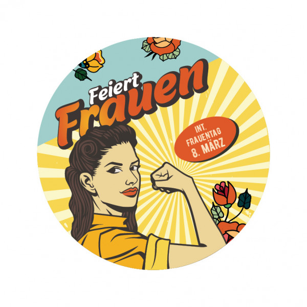 Schaufensterbeklebung 40 - Feiert Frauen