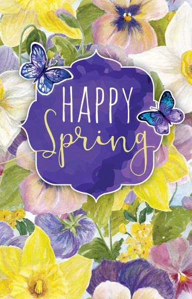 Thekenaufsteller - Happy Spring