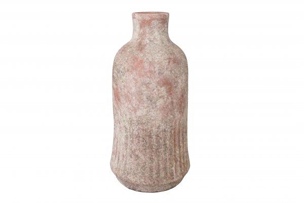 Terrakotta-Flasche H 27 cm