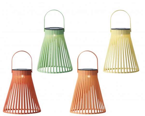Solar Gartenlaterne 4-farbig sortiert Ø 14,5 cm