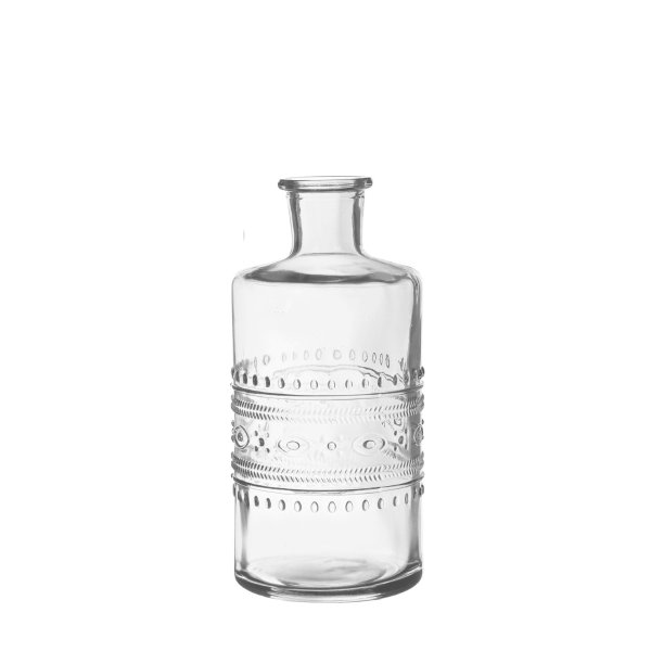 Glasflasche Porto rund 14,5 cm VE 12 St