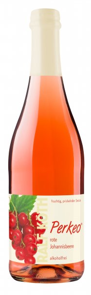 Perkeo rote Johannisbeer Secco alkoholfrei 750 ml