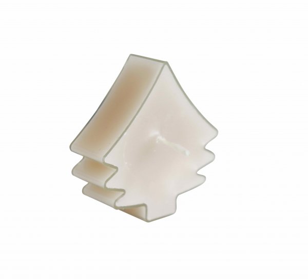 Glas mit Teelicht Tannenbaum Ø 12,5 cm VE 10 St