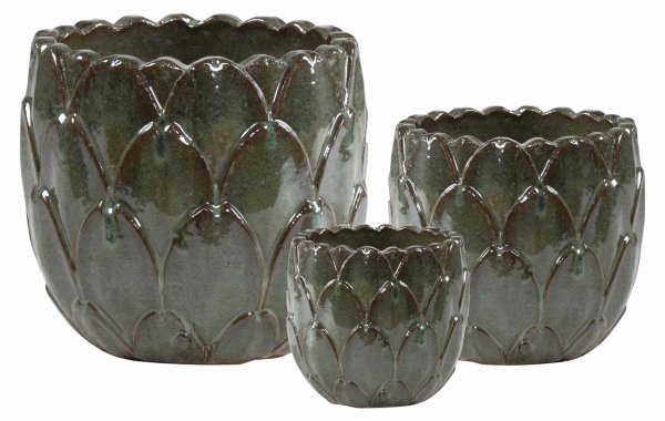 Pflanztopf Dousko Ø 14/22/29 cm 3er Set