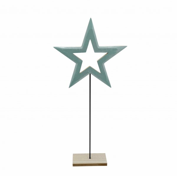 Stern offen auf Fuß 65,5 cm