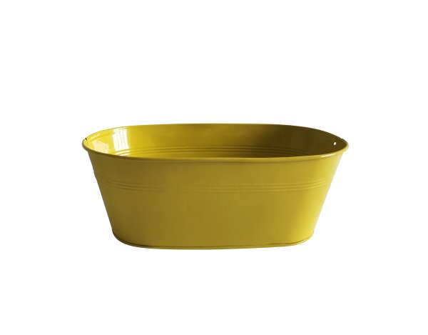 Metalljardiniere konisch 24 cm
