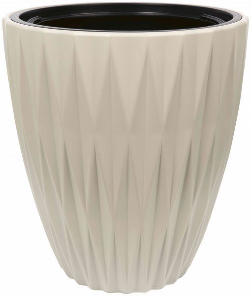 Pflanzgefäß Caro mit Einsatz 24 cm