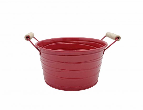 Metall-Schale mit 2 Griffen Ø 23 cm