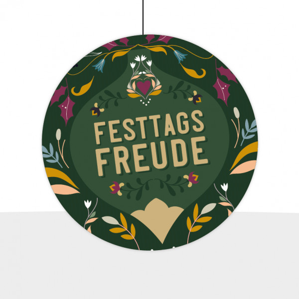 2er Set Deckenhänger - Festtags Freude VE 2 St.