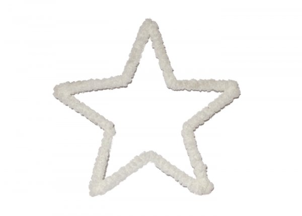 Stern Teddy zum Hängen Ø 40 cm