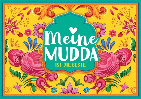 18/1 Plakat - Deine Mudda