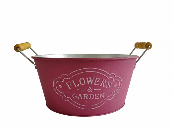 Metallschale Flower&Garden Ø 24 cm