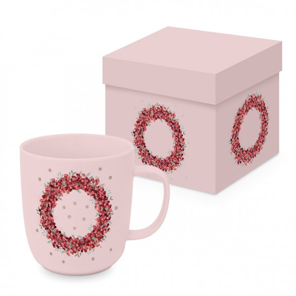 Becher Christmas in Rosé 400 ml