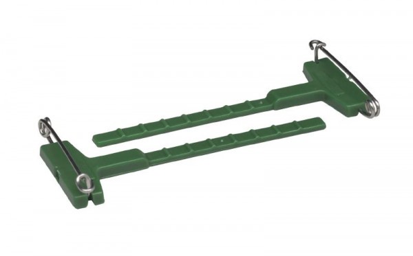 Revers Anstecknadeln grün - 10 / 5 cm
