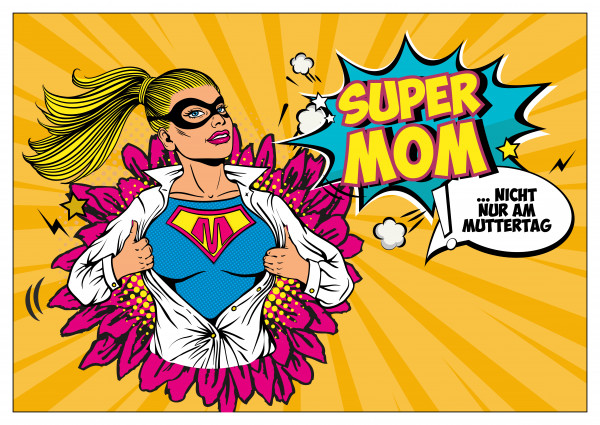 18/1 Plakat - Super MOM