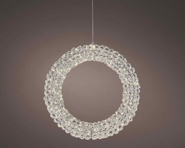Micro-LED Alu-Kranz 400 Lichter Ø 58 cm