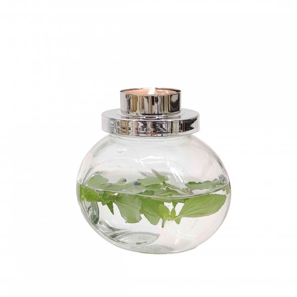 Kugelglas mit Kerzenhalter 480 ml