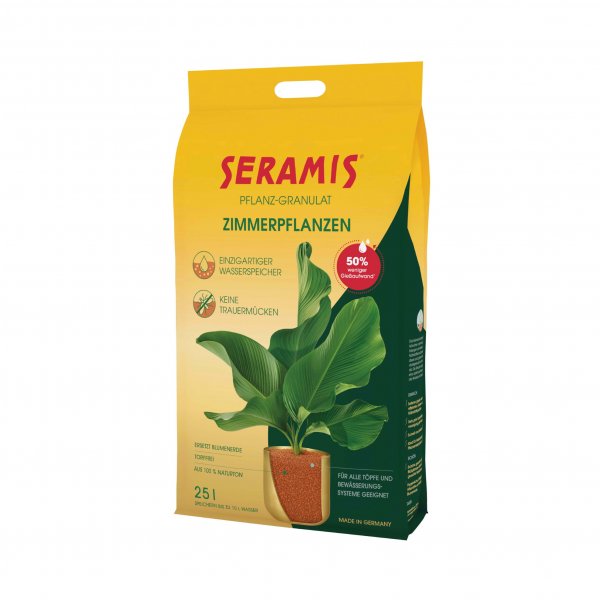 SERAMIS® Pflanz-Granulat für Zimmerpflanzen 25 L