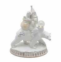 LED Santa auf Eisbär 29,5 cm LED Santa auf Eisbär 29,5 cm