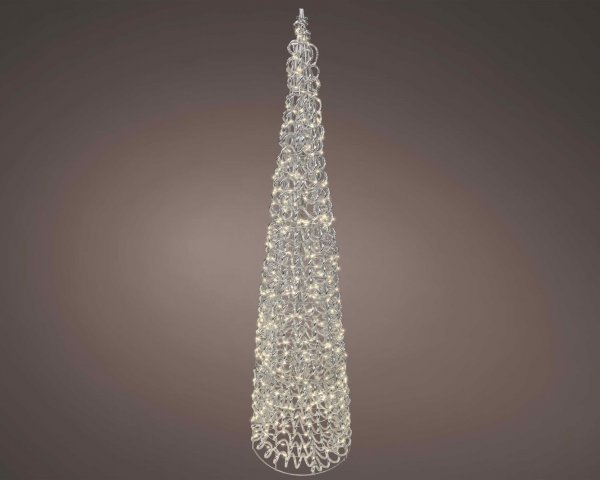 Micro-LED Alu-Kegel 500 Lichter 100 cm