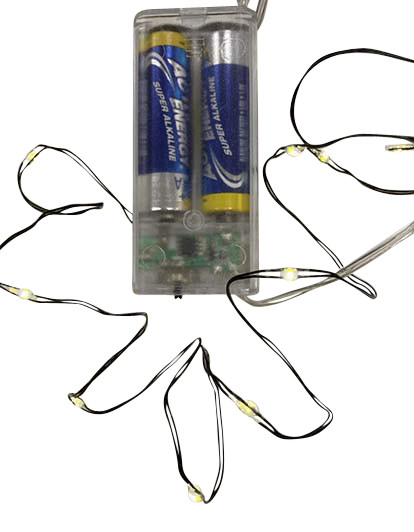 LED Microlichterkette 10 Lichter 100 cm