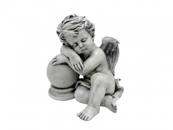 Engel mit Kugel 18 cm