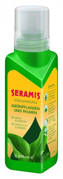 SERAMIS® Vitalnahrung für Grünpflanzen &amp; Palmen200 ml