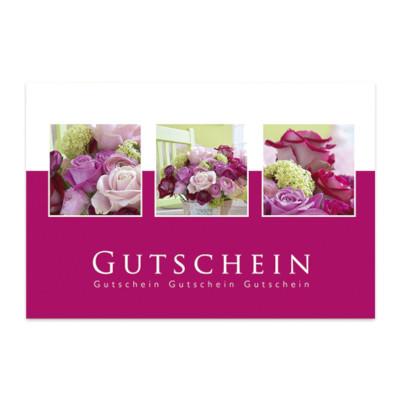 Gutscheine Flowers at Chair VE 12 St