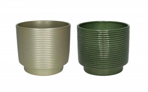 Übertopf Cylindro auf Fuß Ø 10,5 cm VE 10 St