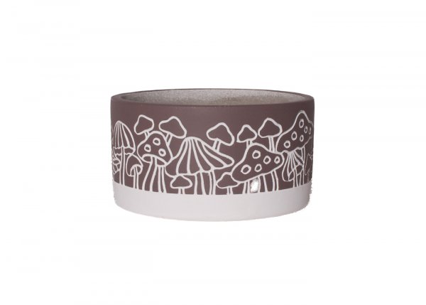 Zement-Schale Pilz rund Ø 19,5 cm