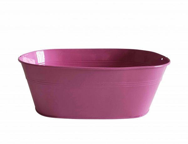 Metalljardiniere konisch 24 cm