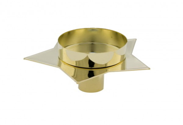 Flaschenteelichthalter Stern
