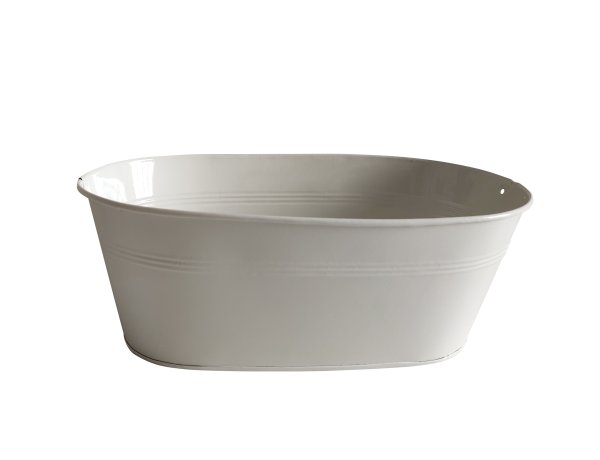 Metalljardiniere konisch 27 cm