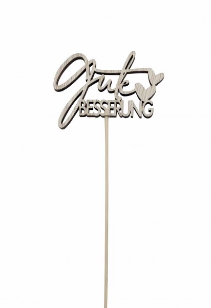 Stecker gute Besserung Ø 8,5 cm VE 24 St