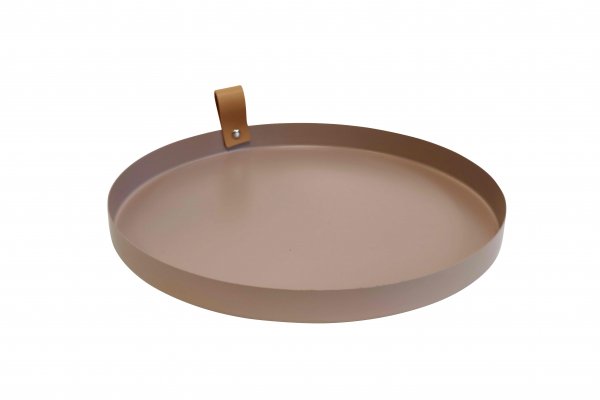 Metall-Tablett mit Lasche Ø 25 cm