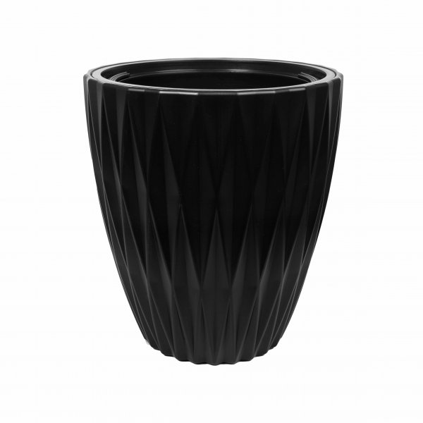 Pflanzgefäß Caro mit Einsatz 42 cm