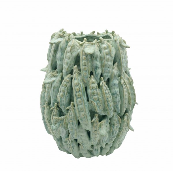 Vase Schote bauchig 38 cm