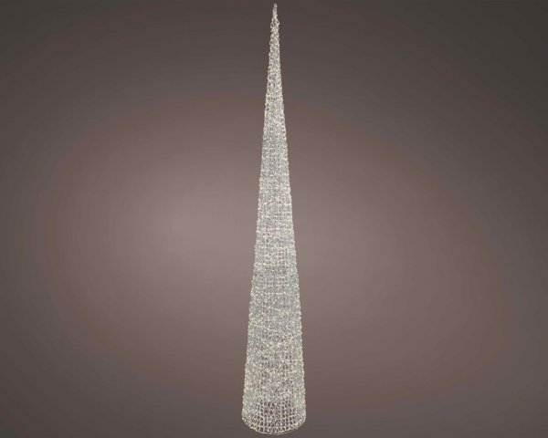 Micro-LED Alu-Kegel 3200 Lichter 280 cm