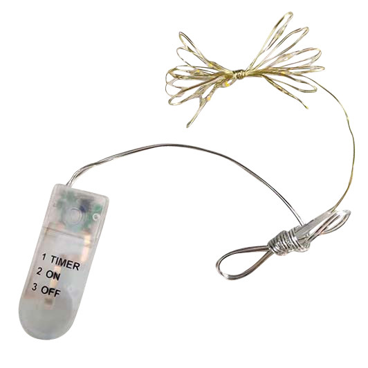 LED Microlichterkette 20 Lichter 100 cm