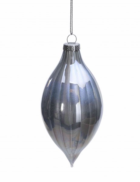 Glas Tropfen hängend 12,5 cm VE 6 St