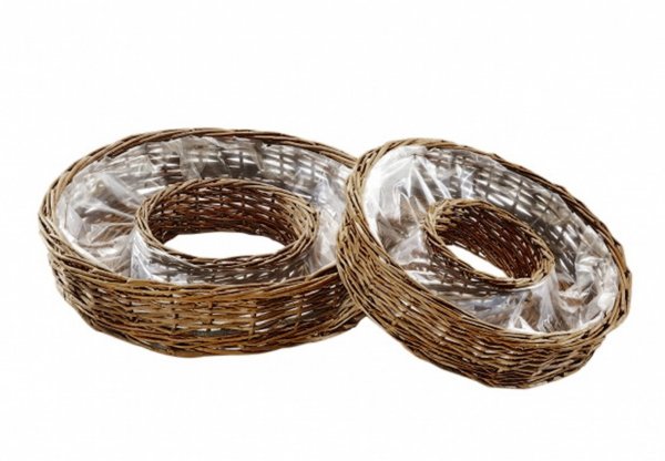 Pflanzring Weide Ø 30 cm 2er Set