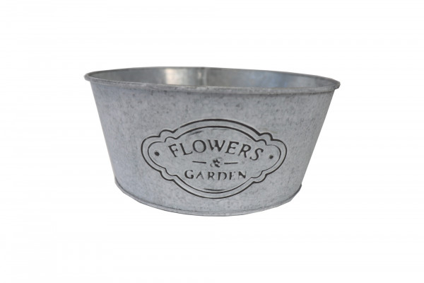 Schale Flower&Garden D20cm H8,5cm weiß