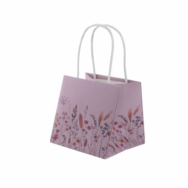 Papier-Tragetasche Wiese 12 cm VE 12 St
